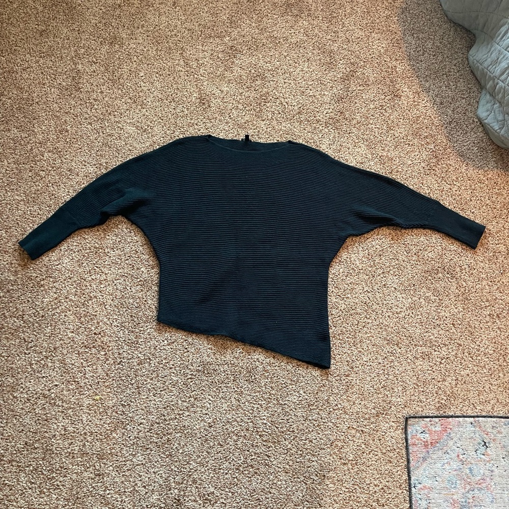 Express Women's Elegant Green Sweater